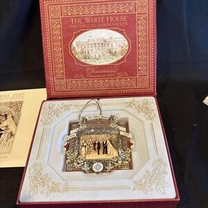 Official White House Historical Association Christmas Ornaments Grover Cleveland
